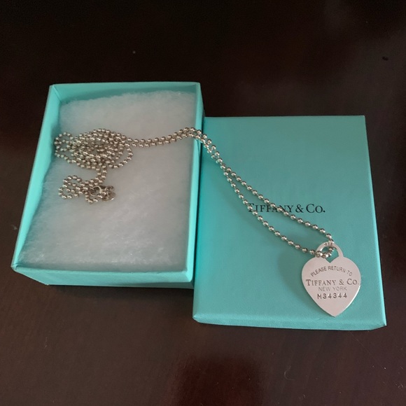 Tiffany & Co. Jewelry - Tiffany & Co Please Return to Tiffany necklace
